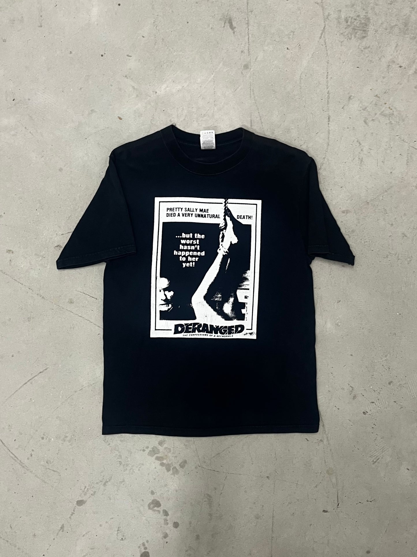 Vintage 00s Deranged Movie Shirt