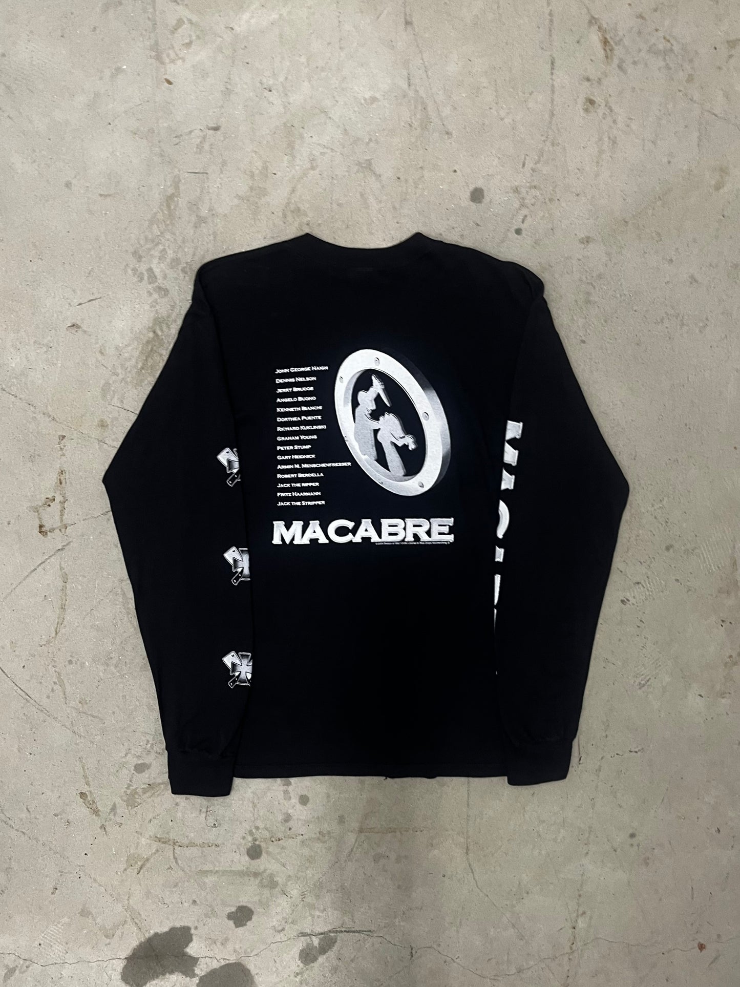 Vintage 03’ Macabre Murder Metal Long Sleeve
