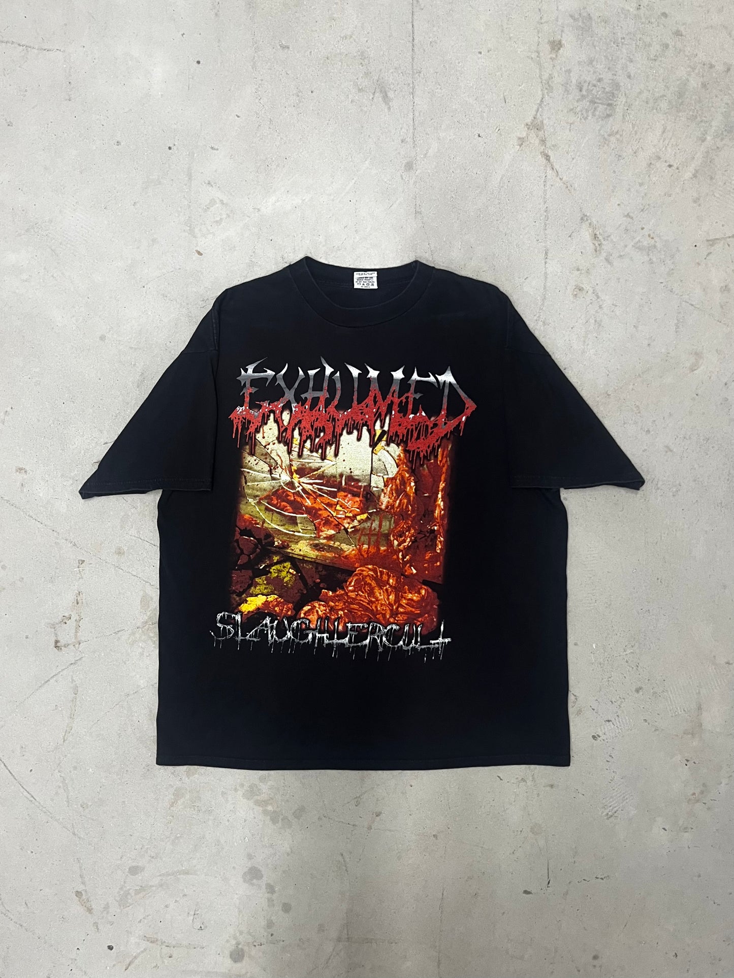 Vintage 00' Exhumed Slaughtercult Shirt