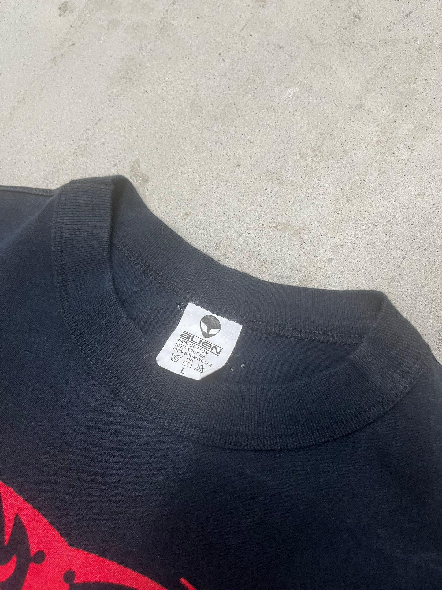 Vintage 00s European Obituary World Demise Shirt