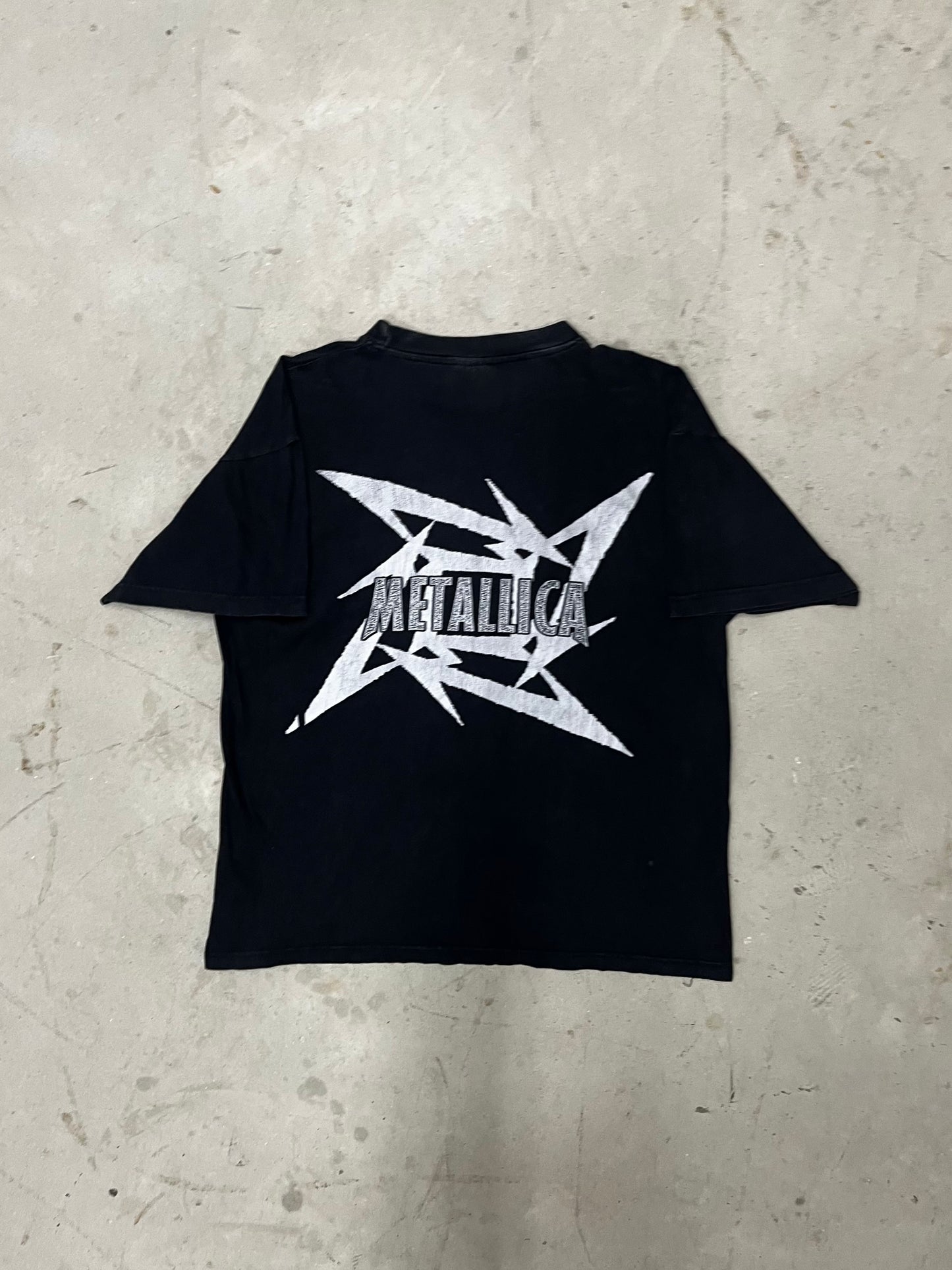 Vintage 90s Metallica Black Album Shirt