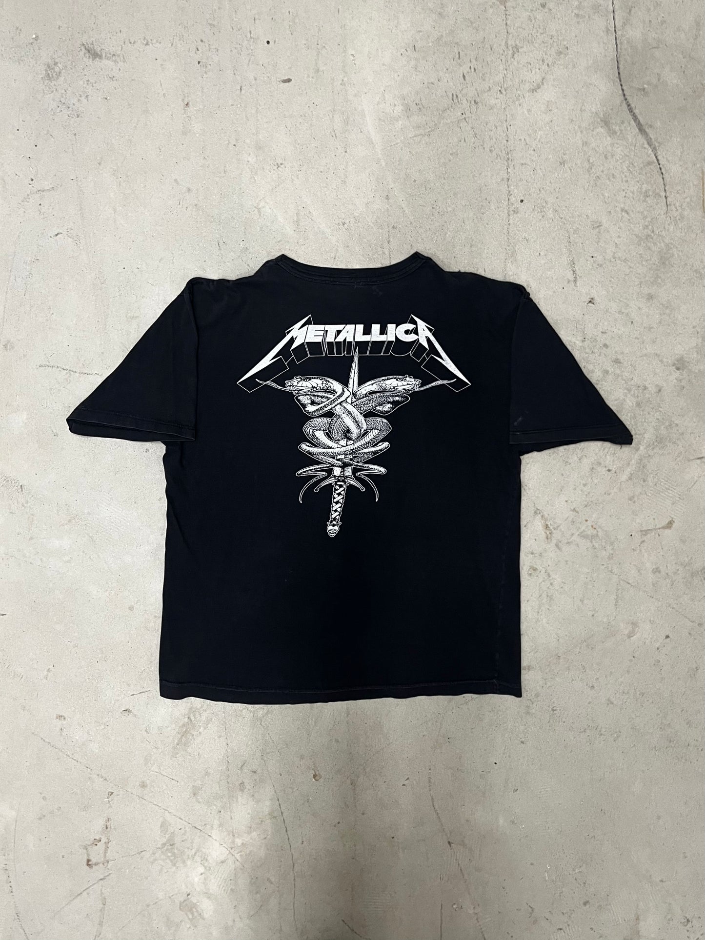 Vintage 90s Metallica Black Album Shirt