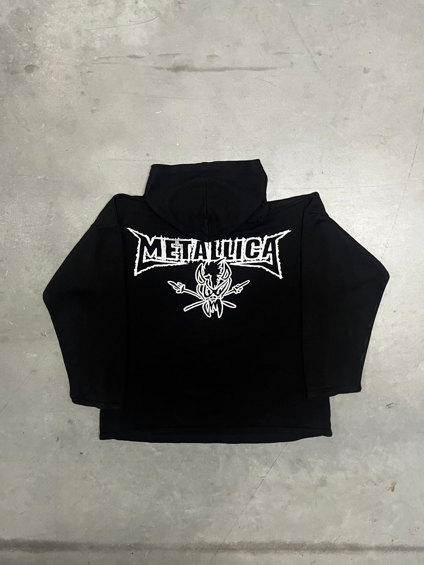 Vintage 00s Metallica James Hetfield Skull Hoodie