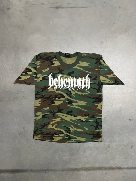 Vintage 90s Behemoth Camo Shirt