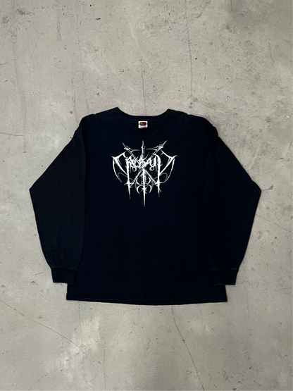 Vintage 90s Crebain Death Metal Shirt