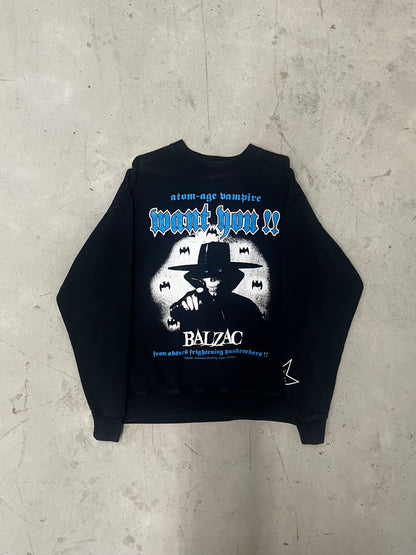 Vintage 00s Balzac Atom Age Vampire Sweater