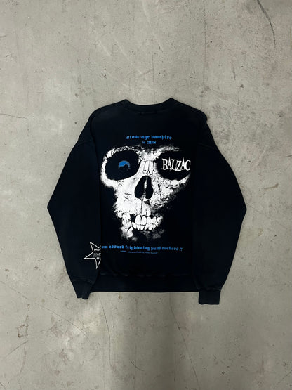 Vintage 00s Balzac Atom Age Vampire Sweater