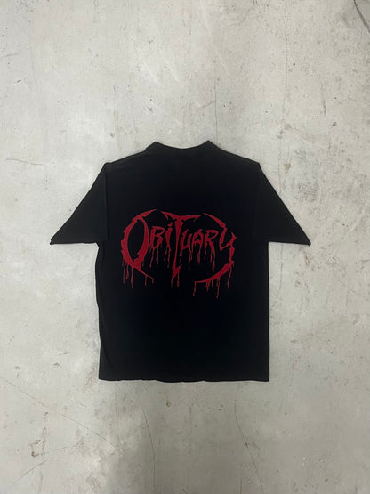 Vintage 00s European Obituary World Demise Shirt