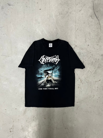 Vintage 00’ Cryptopsy And Then You'll Beg Shirt