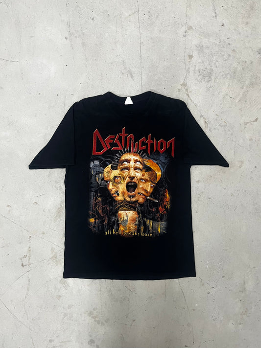 Vintage 00' Destruction All Hell Breaks Loose Shirt