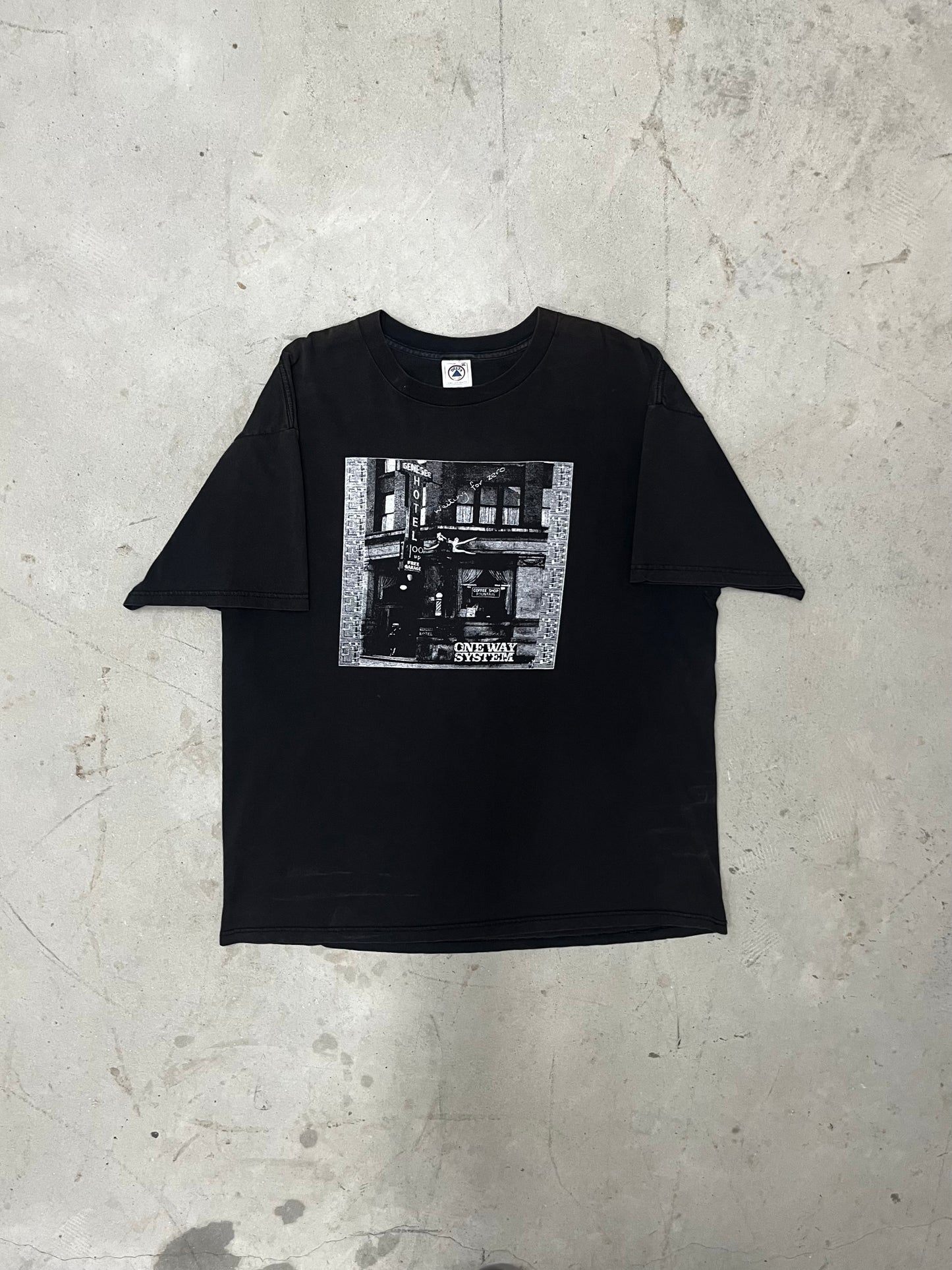 Vintage 99' One Way System Waiting for Zero System Shirt