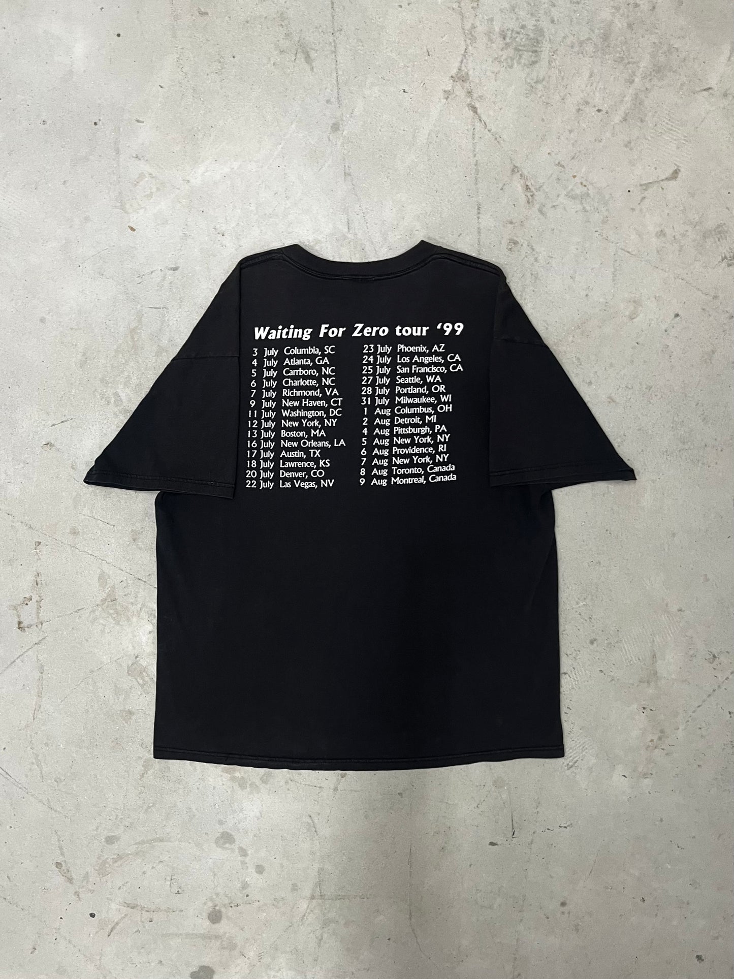 Vintage 99' One Way System Waiting for Zero System Shirt