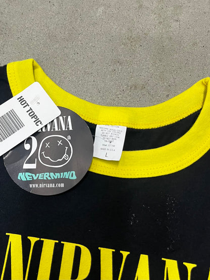 Vintage Deadstock Nirvana Ringer NWT Shirt